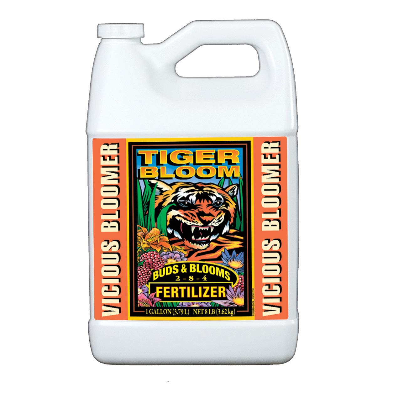 Hydrofarm FX14020, 1 Gallon Tiger Bloom Fertilizer