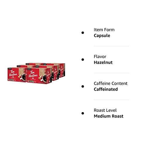 Tim Hortons Original Blend, Medium Roast Coffee, Single-Serve K-Cup Pods Compatible with Keurig Brewers, 72ct K-Cups, 12 Count (Pack of 6)