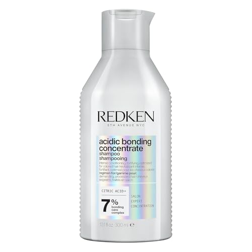 Redken Bonding Shampoo for Damaged Hair Repair | Strengthens and Repairs Weak and Brittle Hair | Acidic Bonding Concentrate | Safe for Color-Treated Hair | For All Hair Types