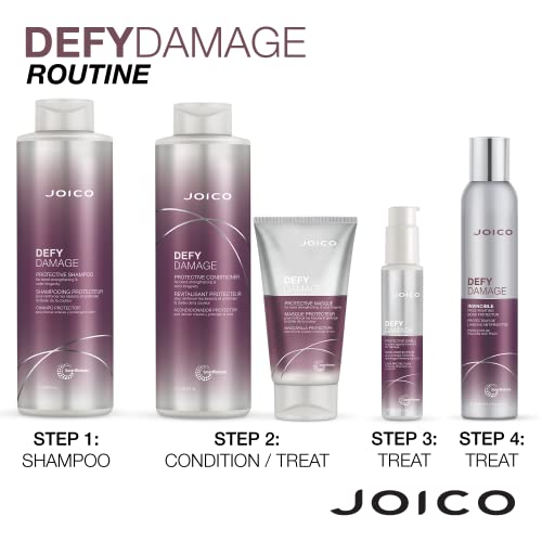 Joico Defy Damage Protective Shampoo | For Color-Treated Hair | Strengthen Bonds & Preserve Hair Color | With Moringa Seed Oil & Arginine