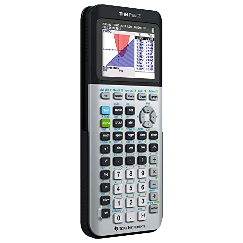 Texas Instruments TI-84 Plus CE Color Graphing Calculator, Radical Red Small