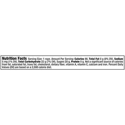 Nerds Rope Candy, Rainbow, 0.92 Ounce (Pack of 24)