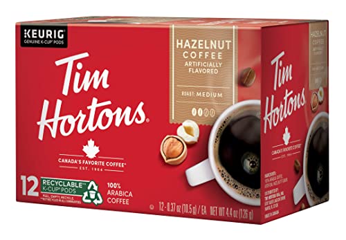 Tim Hortons Original Blend, Medium Roast Coffee, Single-Serve K-Cup Pods Compatible with Keurig Brewers, 72ct K-Cups, 12 Count (Pack of 6)