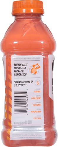 Gatorlyte Rapid Rehydration Electrolyte Beverage, Orange, 20oz Bottles (12 Pack)