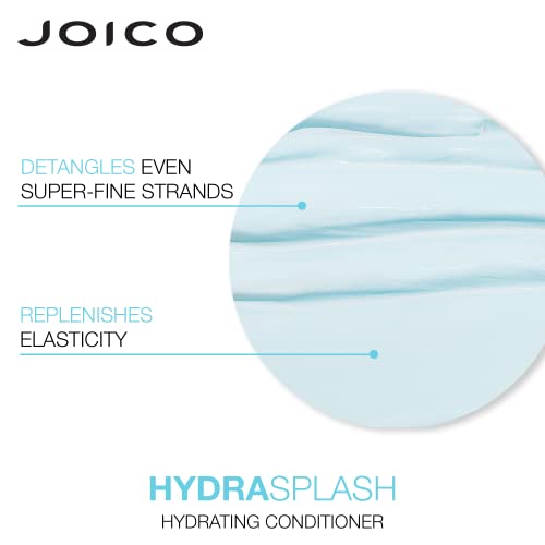 Joico HydraSplash Hydrating Conditioner | For Fine, Medium, Dry Hair | Replenish Moisture | Add Hydration & Softness | With Sea Kelp & Coconut Water