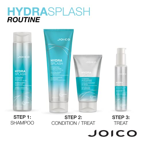 Joico HydraSplash Hydrating Conditioner | For Fine, Medium, Dry Hair | Replenish Moisture | Add Hydration & Softness | With Sea Kelp & Coconut Water