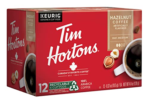 Tim Hortons Original Blend, Medium Roast Coffee, Single-Serve K-Cup Pods Compatible with Keurig Brewers, 72ct K-Cups, 12 Count (Pack of 6)