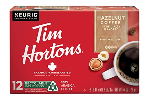 Tim Hortons Original Blend, Medium Roast Coffee, Single-Serve K-Cup Pods Compatible with Keurig Brewers, 72ct K-Cups, 12 Count (Pack of 6)