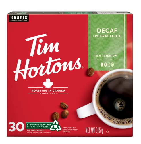 Tim Hortons Original Blend, Medium Roast Coffee, Single-Serve K-Cup Pods Compatible with Keurig Brewers, 72ct K-Cups, 12 Count (Pack of 6)