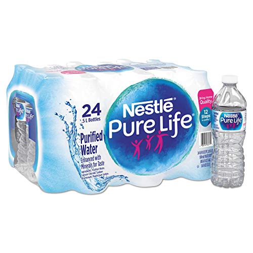 Pure Life Purified Water, 16.9 Oz Bottle, 35 Bottles/Carton, 54 Ct/Pallet…