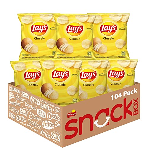 Lay's Barbecue Flavored Potato Chips, 40 Count