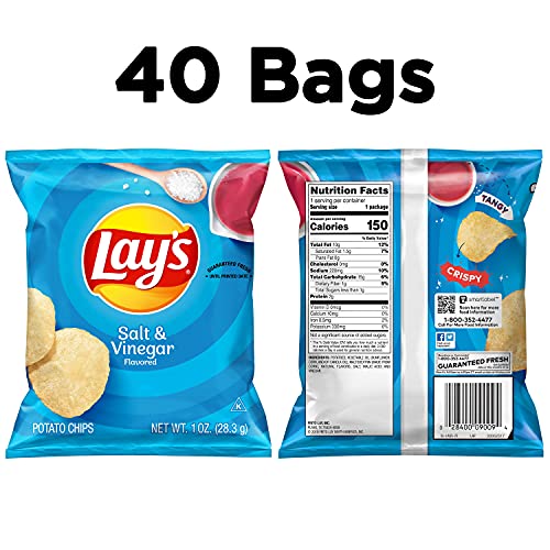 Lay's Barbecue Flavored Potato Chips, 40 Count