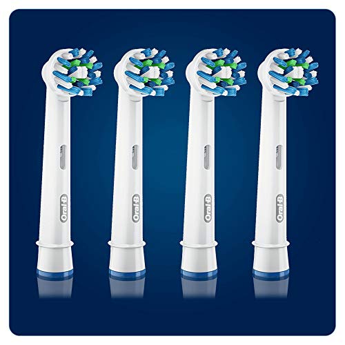 Oral-B CrossAction Toothbrush Head, Pack of 8 Counts