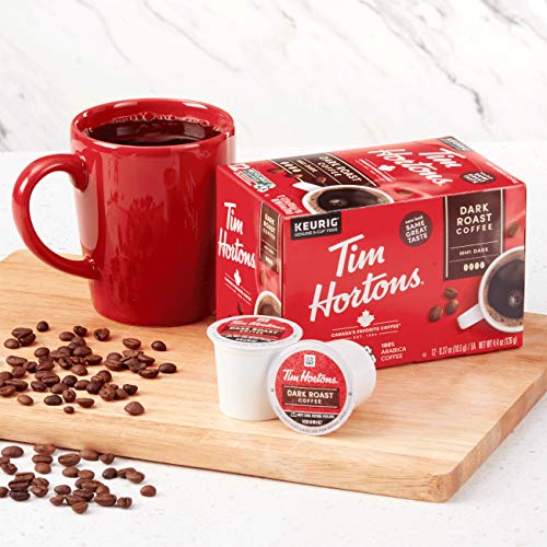 Tim Hortons Original Blend, Medium Roast Coffee, Single-Serve K-Cup Pods Compatible with Keurig Brewers, 72ct K-Cups, 12 Count (Pack of 6)