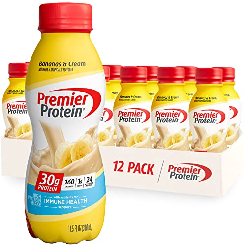 Premier Protein Shake Limited Edition 30g 1g Sugar 24 Vitamins Minerals Nutrients to Support Immune Health, Pumpkin Spice, 11.5 Fl Oz (Pack of 12)