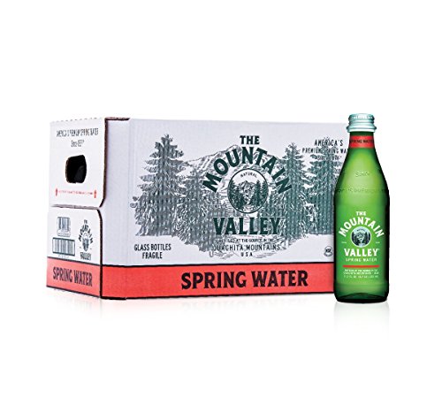 Mountain Valley, Spring Water, Glass Bottle, 16.9 ounces (Pack of 12)