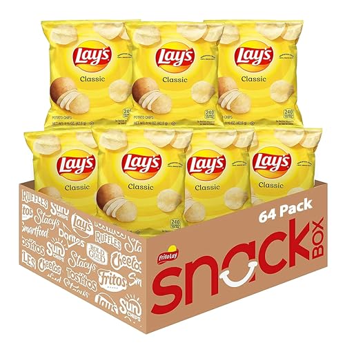 Lay's Barbecue Flavored Potato Chips, 40 Count