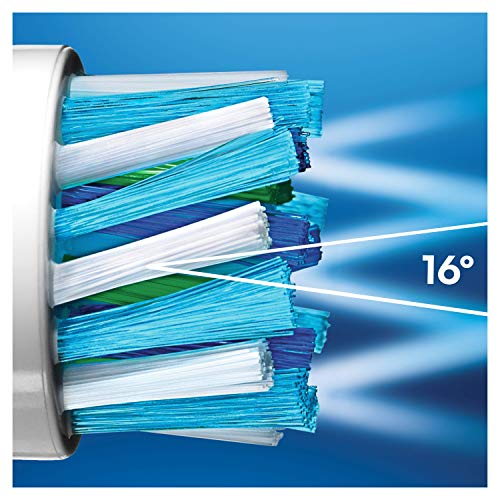 Oral-B CrossAction Toothbrush Head, Pack of 8 Counts