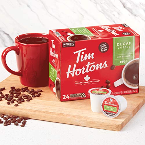 Tim Hortons Original Blend, Medium Roast Coffee, Single-Serve K-Cup Pods Compatible with Keurig Brewers, 72ct K-Cups, 12 Count (Pack of 6)