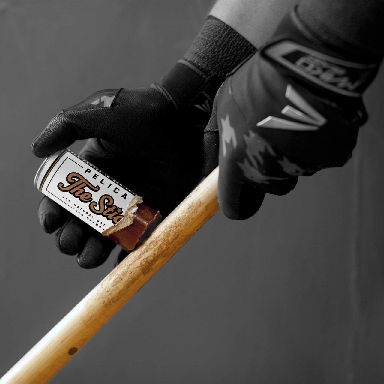 Pine Tar Baseball Stick Pelican Bat Wax Grip Enhancer For Baseball Softball (Brown)