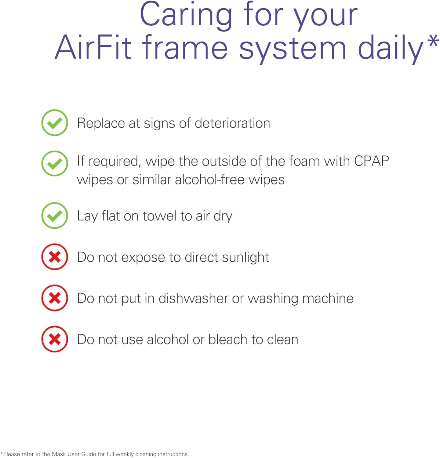 ResMed AirFit F30 Frame System - For Full-Face CPAP Mask Frame System - Replacement CPAP Accessories - Medium