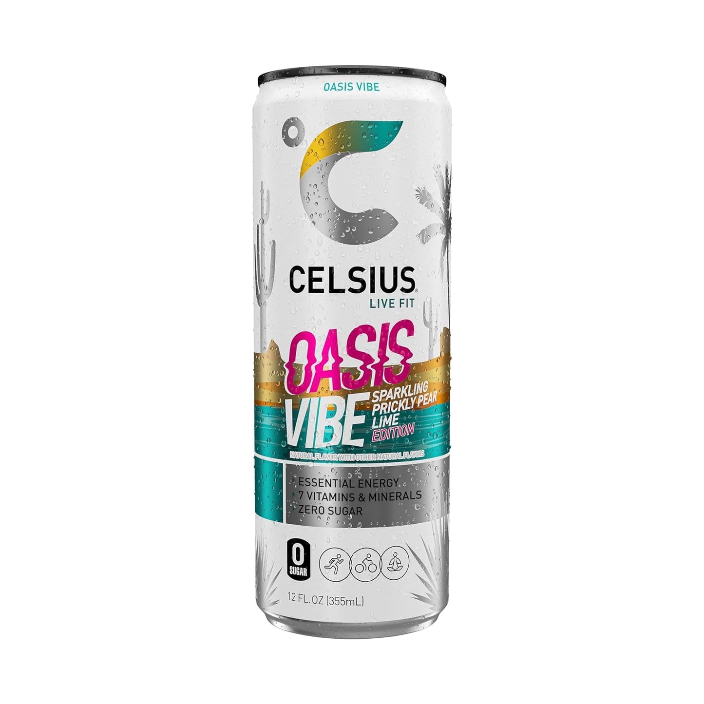 CELSIUS Sparkling Orange Functional Essential Energy Drink, 12 Fl Oz (Pack of 12)