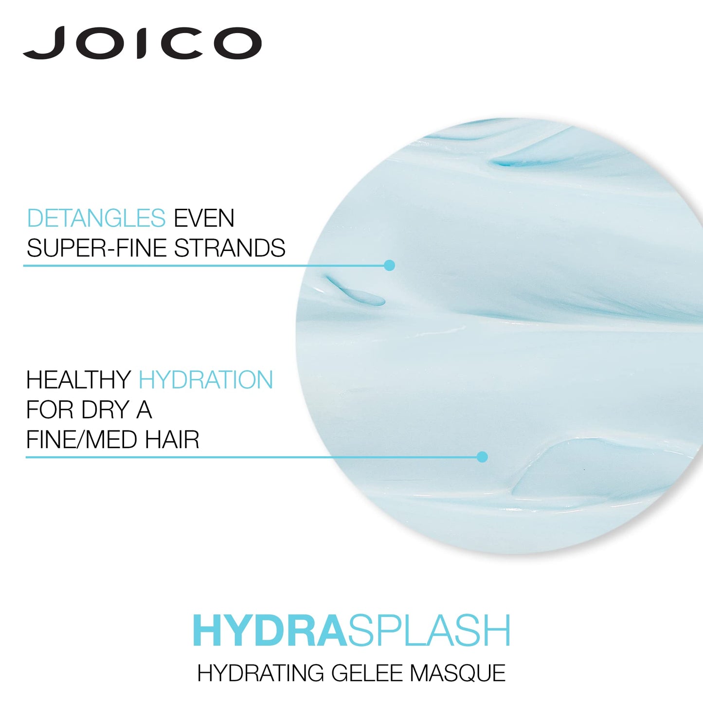 Joico HydraSplash Hydrating Conditioner | For Fine, Medium, Dry Hair | Replenish Moisture | Add Hydration & Softness | With Sea Kelp & Coconut Water