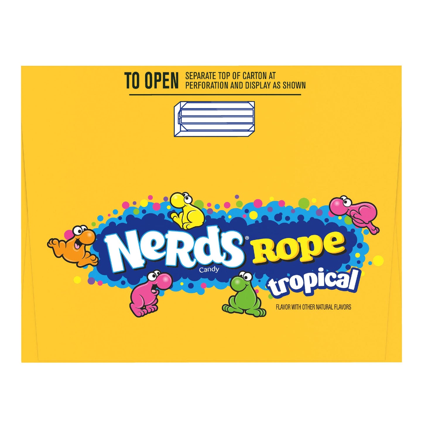 Nerds Rope Candy, Rainbow, 0.92 Ounce (Pack of 24)