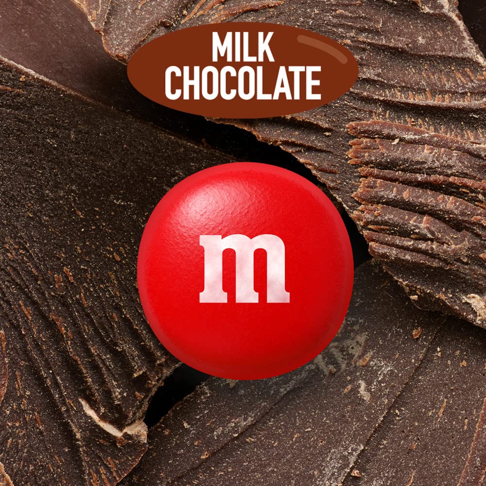 M&M'S Milk Chocolate Candy, Full Size, 1.69 oz Bag (Pack of 36)