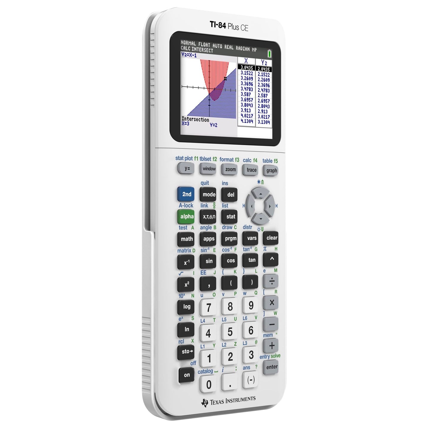 Texas Instruments TI-84 Plus CE Color Graphing Calculator, Radical Red Small