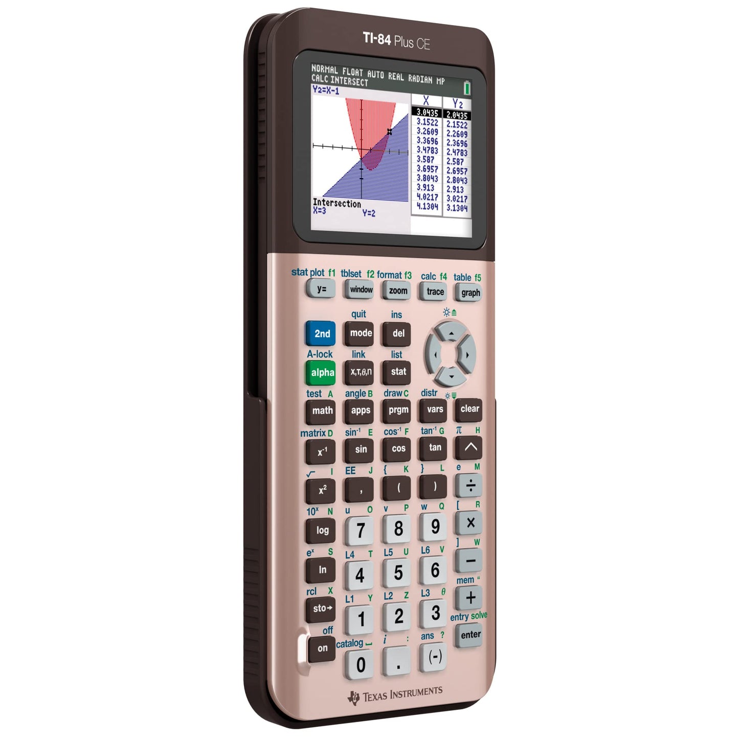 Texas Instruments TI-84 Plus CE Color Graphing Calculator, Radical Red Small