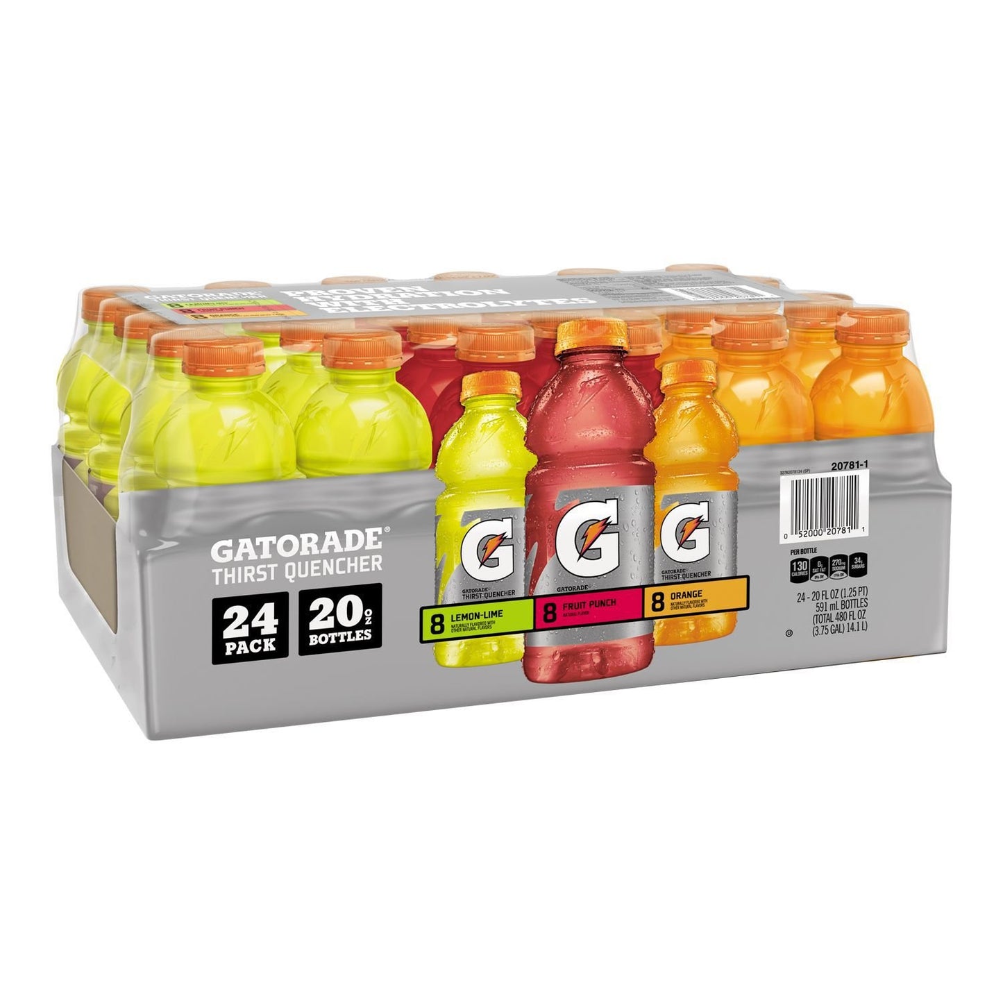 Gatorade Variety Pack 20oz/24pk