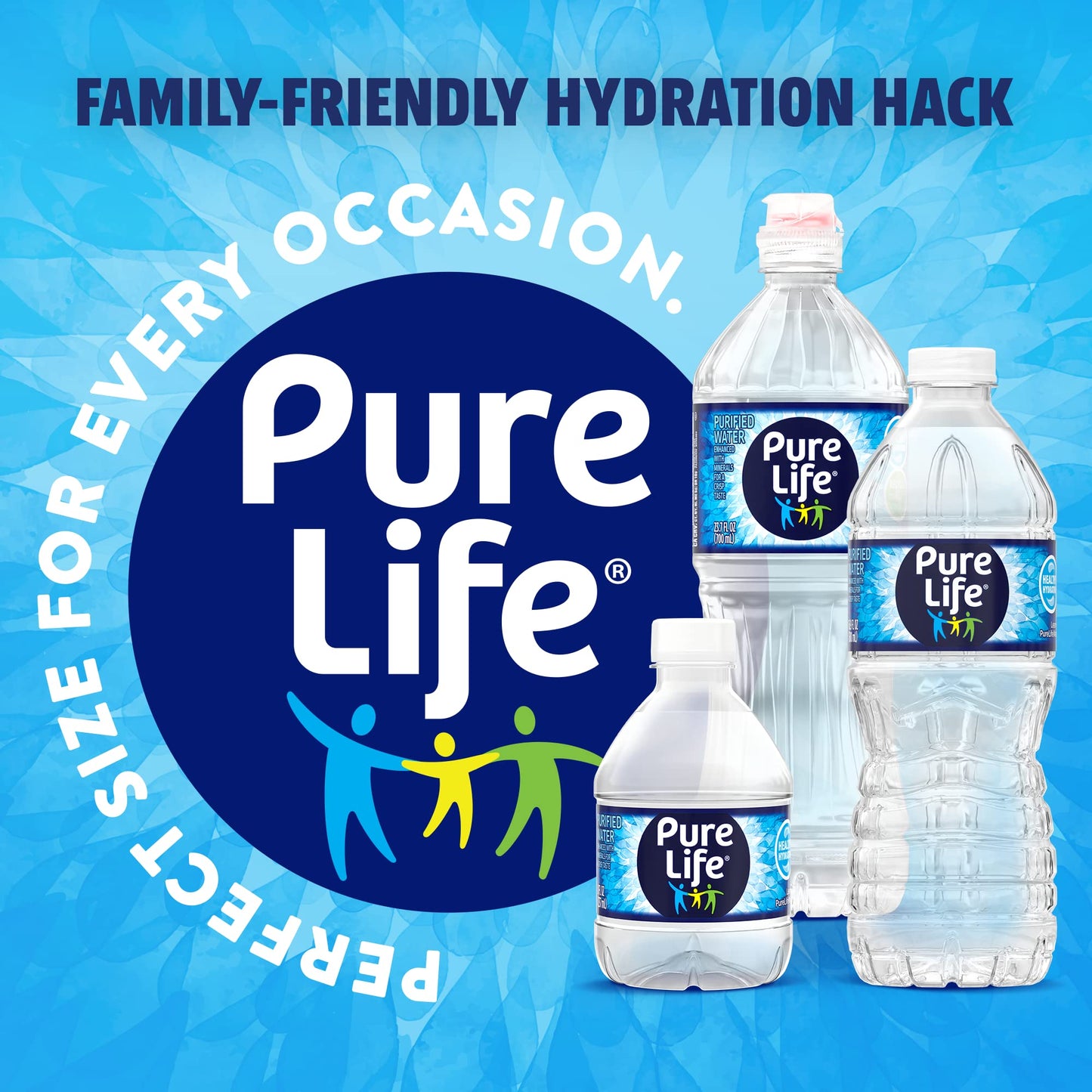 Pure Life Purified Water, 16.9 Oz Bottle, 35 Bottles/Carton, 54 Ct/Pallet…